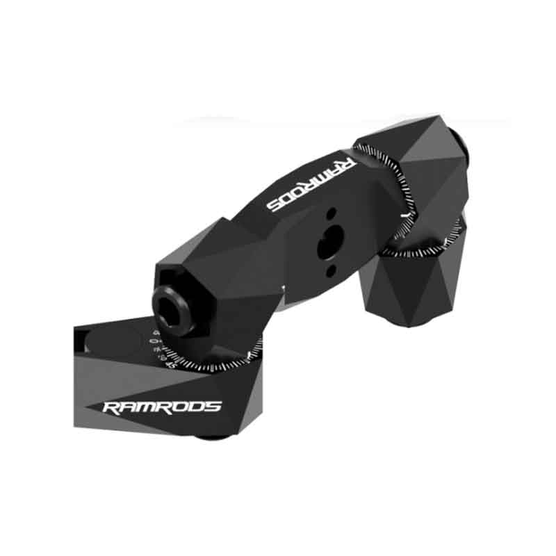 RamRods EDGE Adjustable Vbar Mount Front View