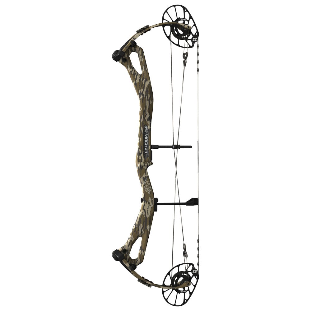 PSE Mach 34 EC 70lb Compound Bow Mossy Oak Bottomlands