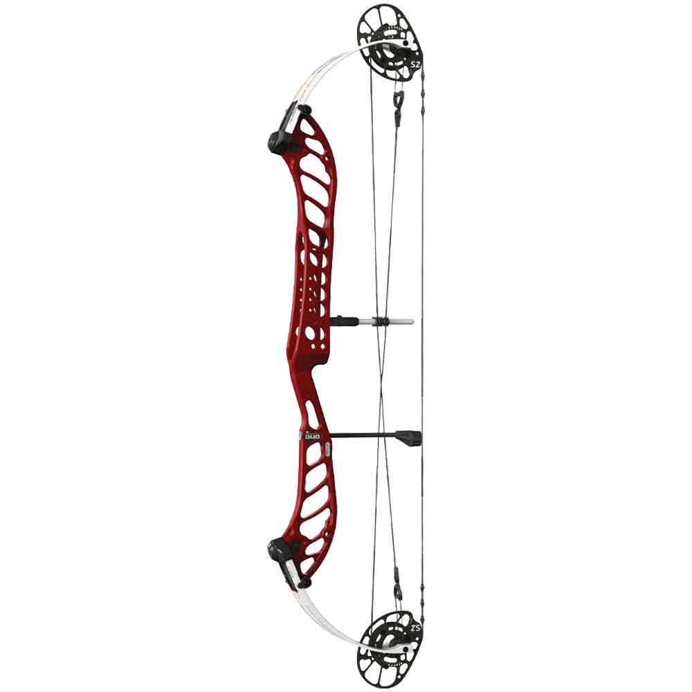 PSE Dominator Duo 38 S2 60lbs Target Bow Black Cherry