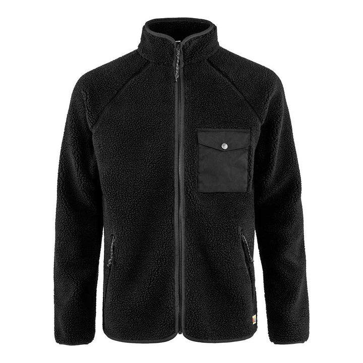 Fjallraven Vardag Pile Fleece Black Front