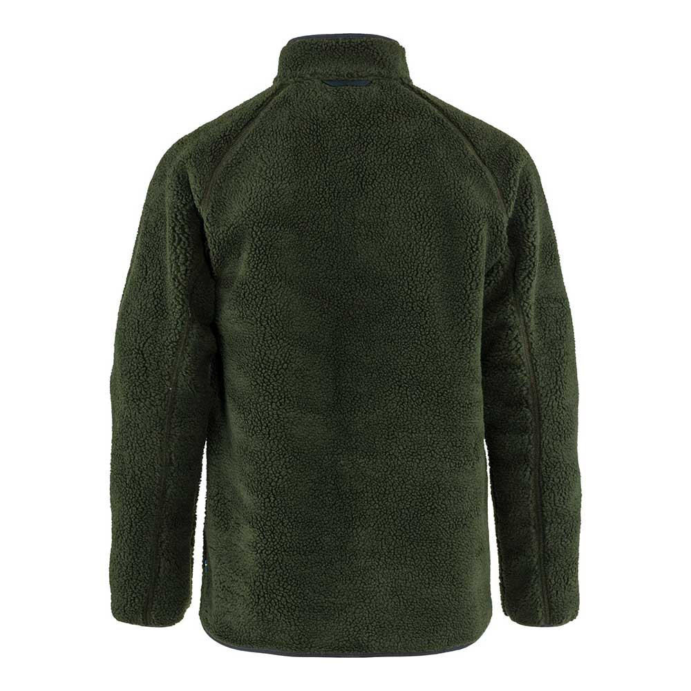 Fjallraven Vardag Pile Fleece Deep Forest Back