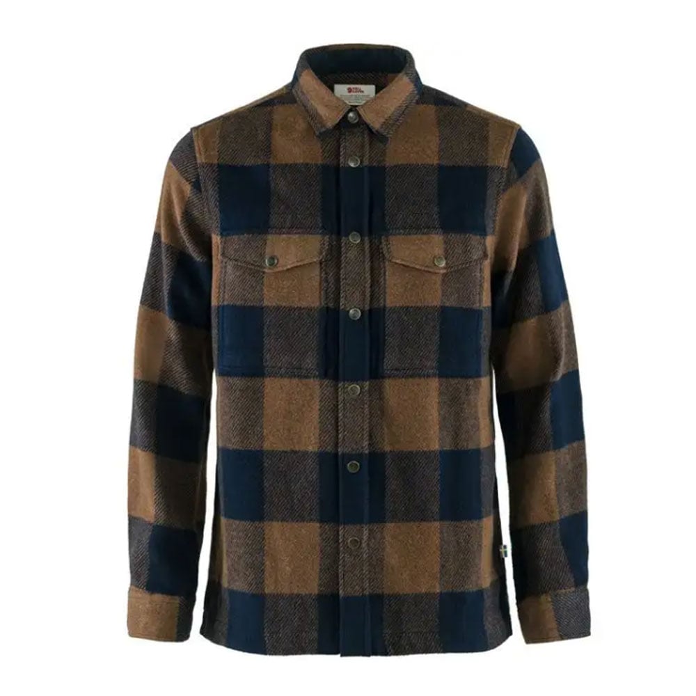 Fjallraven Canada Shirt Chestnut Dark Navy