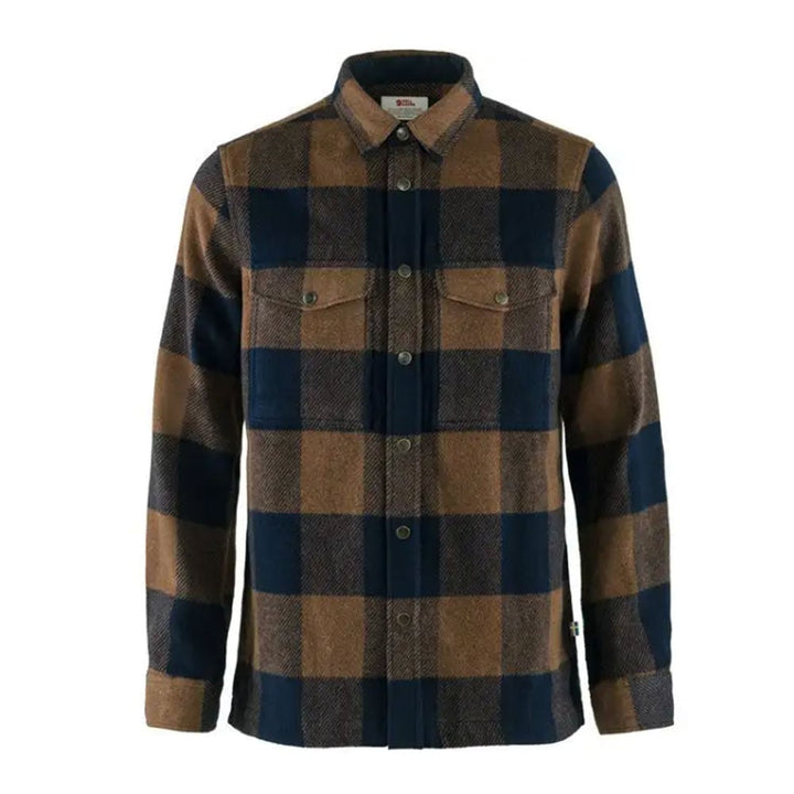 Fjallraven Canada Shirt Chestnut Dark Navy