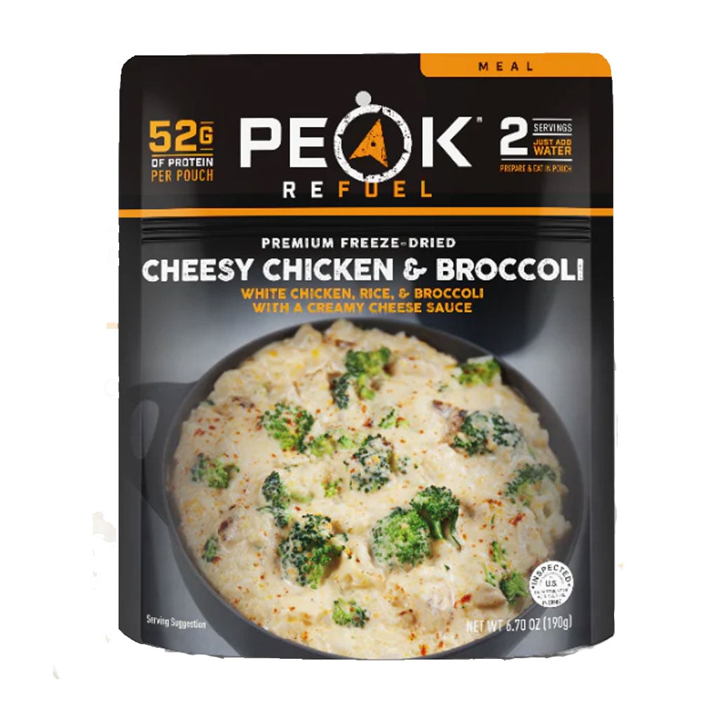 Peak Refuel Cheesy Chicken & Broccoli Adventure Meal - Extreme Outfitters