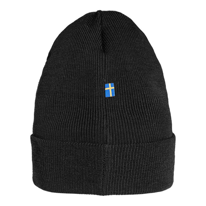 Fjallraven Classic Knit Hat Black Back