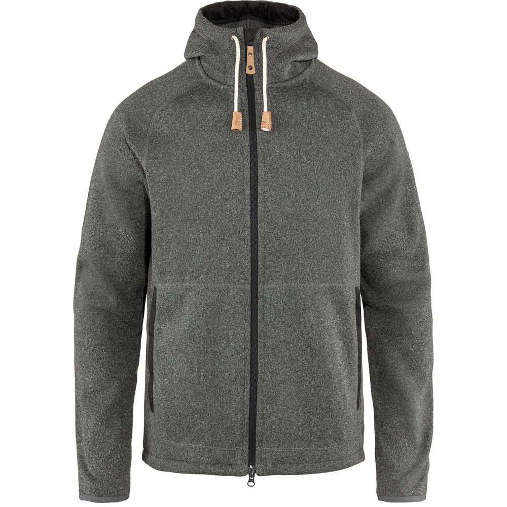 Fjallraven Ovik Fleece Hoodie Dark Grey
