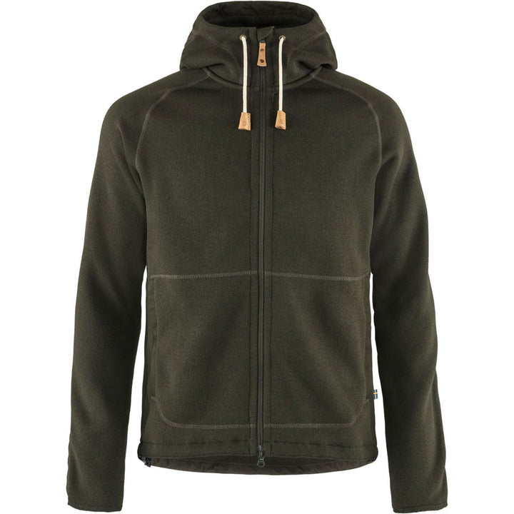 Fjallraven Ovik Fleece Hoodie Deep Forest