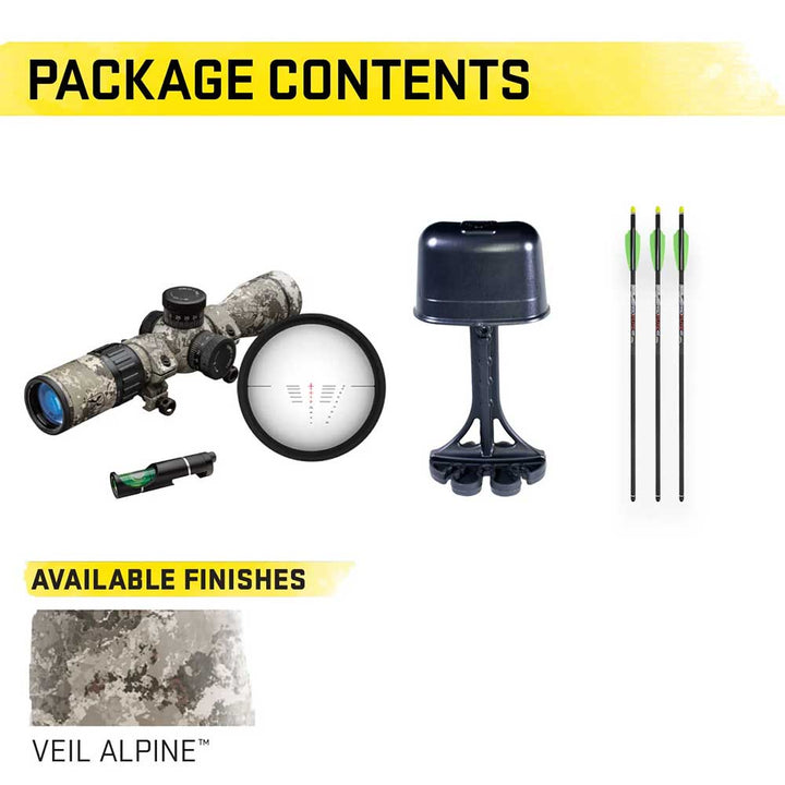 TenPoint Stealth 450 Crossbow Package Contents