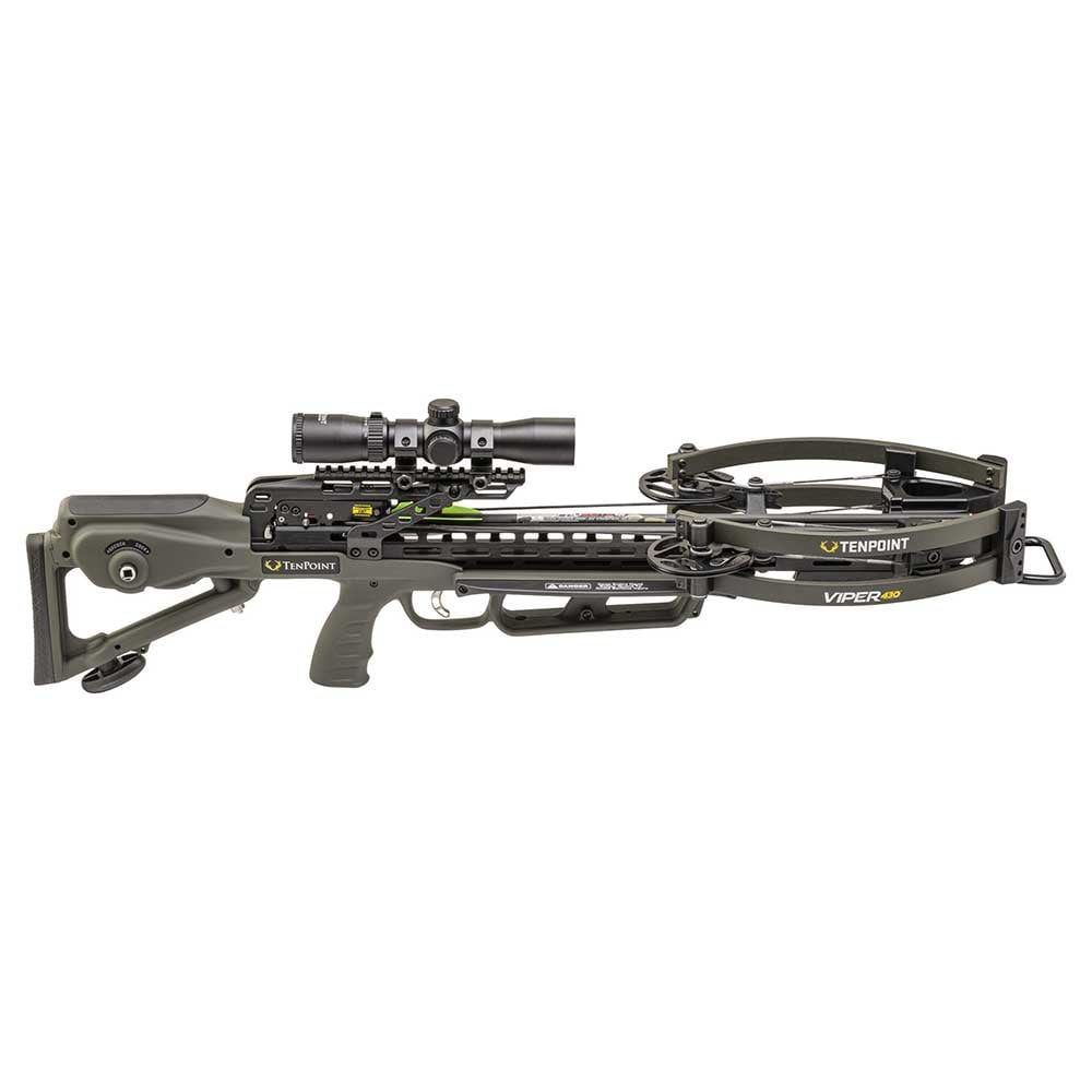 TenPoint Viper 430 Crossbow Moss Green Right Profile