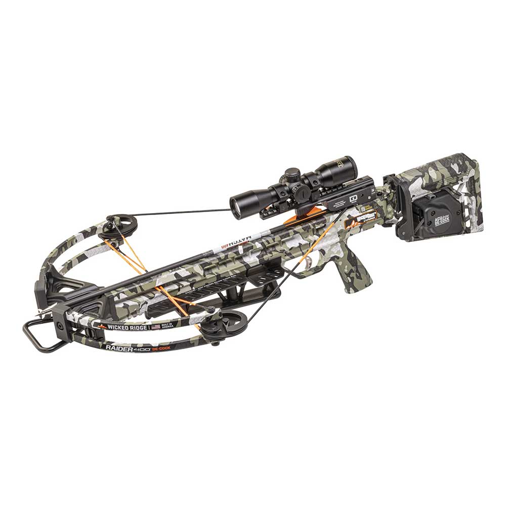 Wicked Ridge Raider 400 Acudraw De-Cock Left Angle