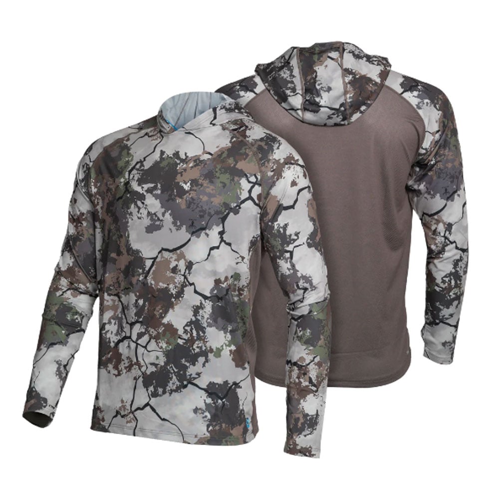 Mobile Cooling Hoodie LT - Long Sleeve Men's Front and Back