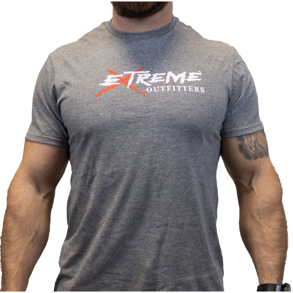Extreme Outfitters Logo Tee Light Grey