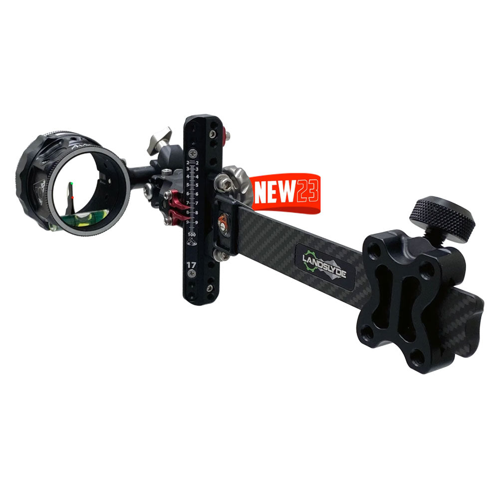 Axcel Landslyde Carbon Pro Slider Sight - Ranger Double Pin .019 - Extreme Outfitters