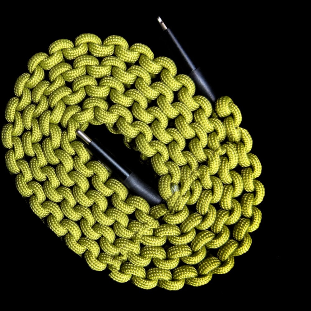 Dark Energy Lightning to USB-C Cables Green