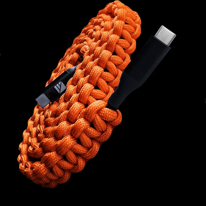 Dark Energy USB C to USB C Cables Orange