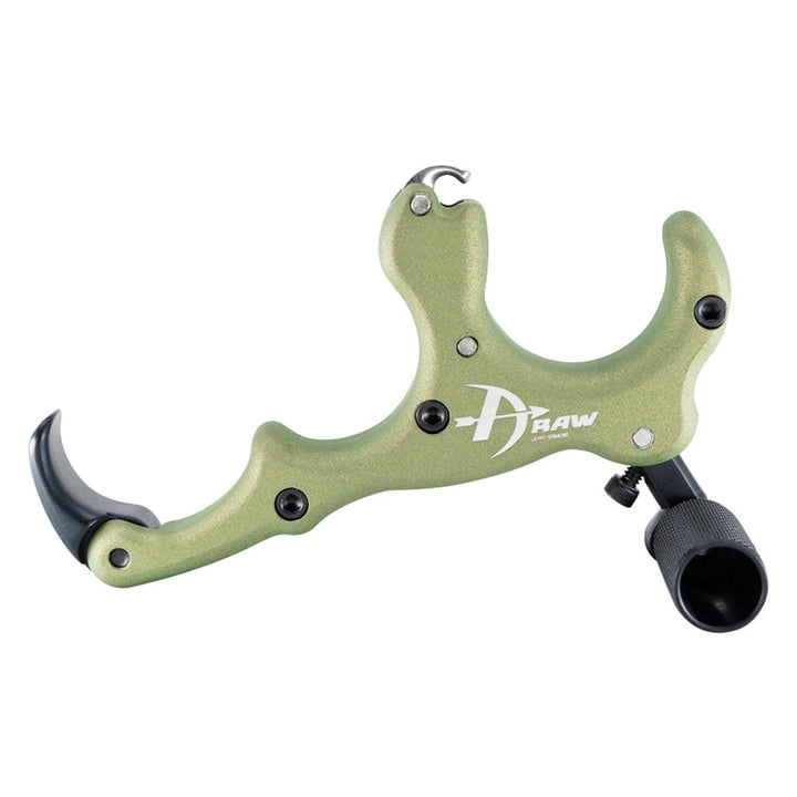 B3 Archery Draw Open Hook Release Crocodile Green