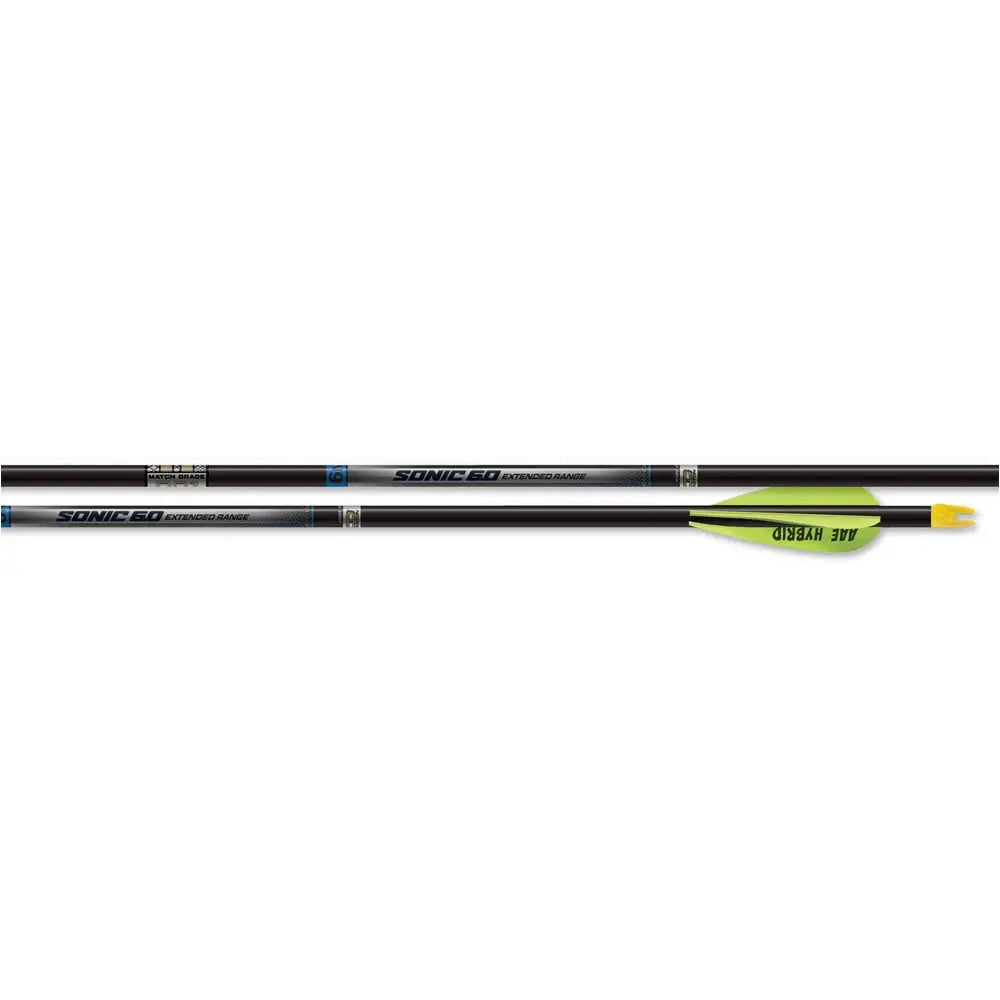 Easton Sonic 6.0 Match Grade Arrows Fletched AAE Hybrid 26 on Sale