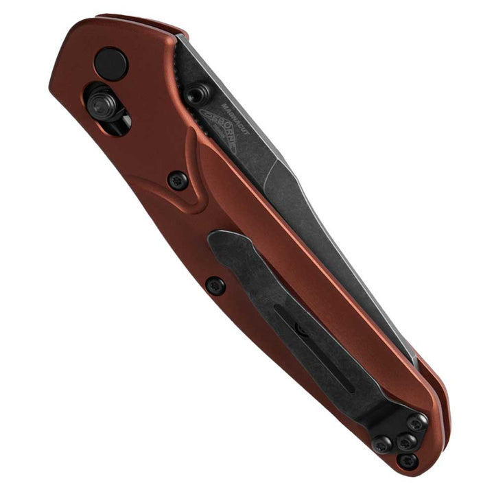 Benchmade 940BK-03 Osborne AXIS Lock Knife Burnt Copper Al Belt Clip