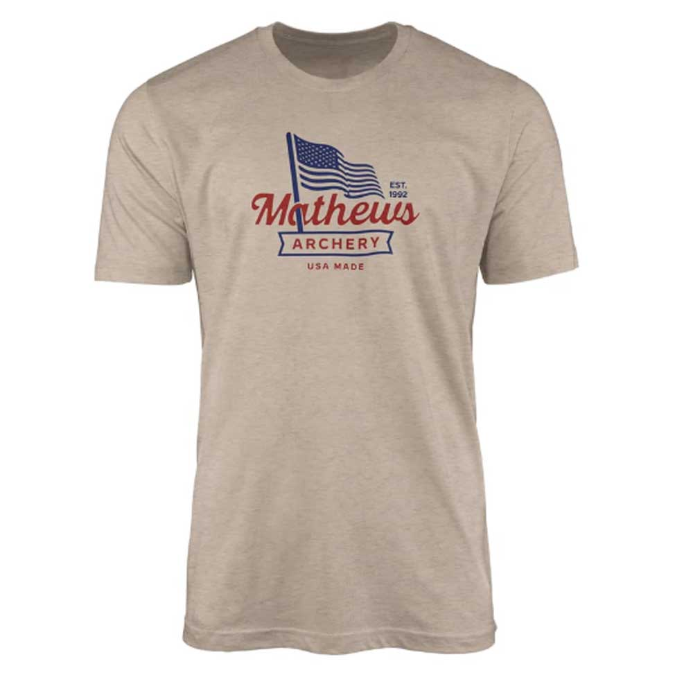 Mathews Flag T-shirt Mathews Archery