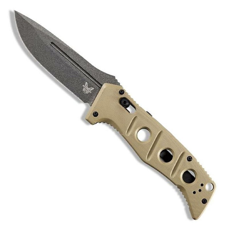 Benchmade 2750GY-3 Sibert Auto Adamas Axis Plain Edge - Extreme Outfitters