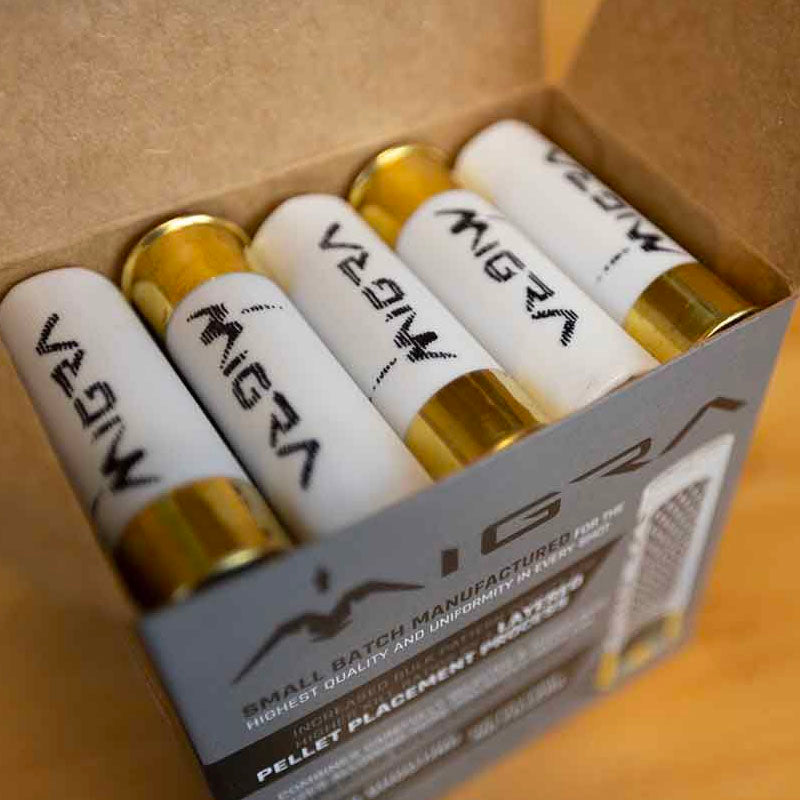 Migra Steel Shot 12ga 3in 2/4 Stack Load Waterfowl Shotgun Shells - Extreme Outfitters
