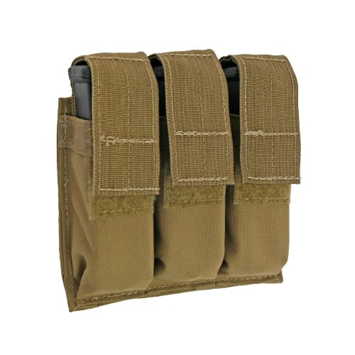 Triple Pistol Mag Pouch - Coyote - Extreme Outfitters