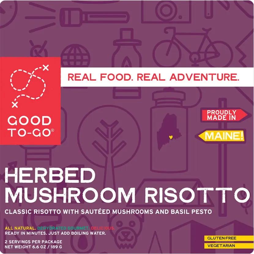 Good To Go Mushroom Risotto-2 Serving Good To Go Food