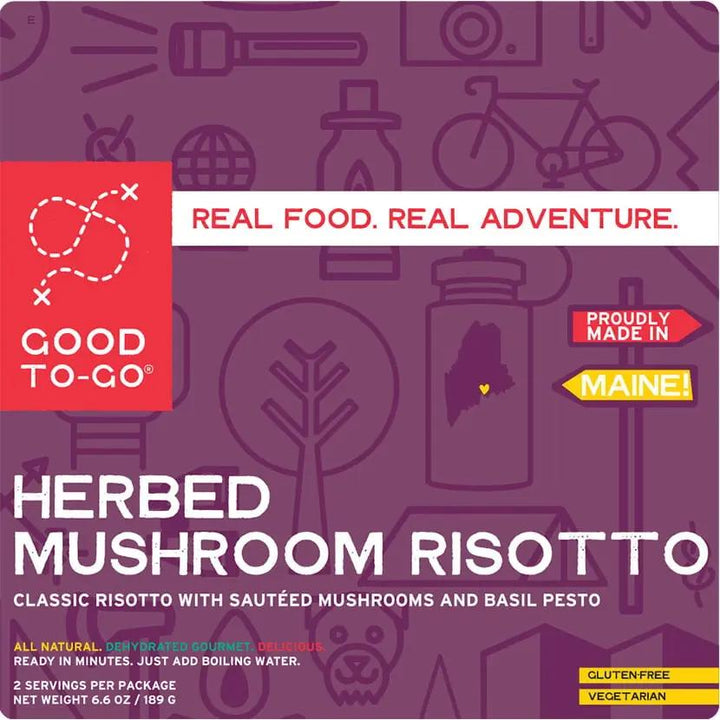 Good To Go Mushroom Risotto-2 Serving Good To Go Food