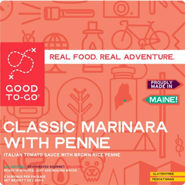 Good To Go Classic Marinara w/Penne-2 Serving Good To Go Food