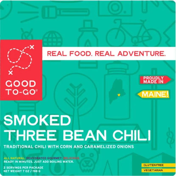 Good To Go Smoked Three Bean Chili- 1 Serving Good To Go Food