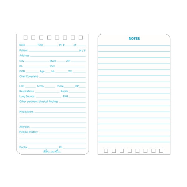 3" X 5" EMS Notebook - Extreme Outfitters