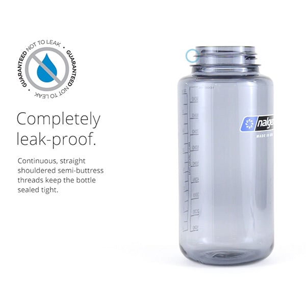 48oz Wide Mouth Silo - Gray Bottle with Blue Cap - Extreme Outfitters
