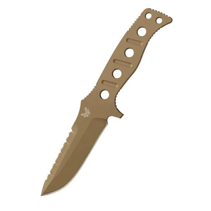 Benchmade Sibert Fixed Adamas, Tan, Plain Edge Benchmade