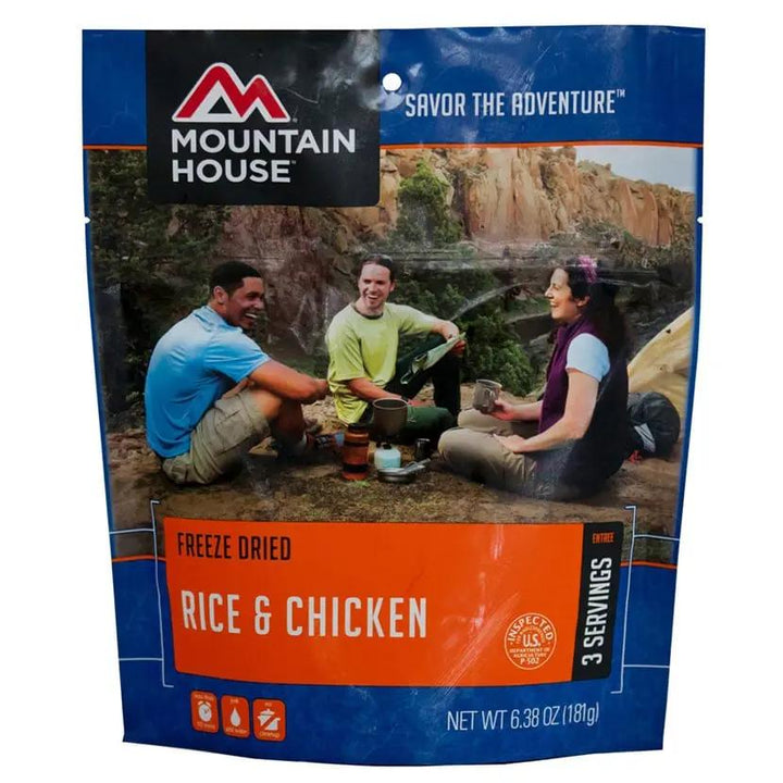 Rice And Chicken Mountain House