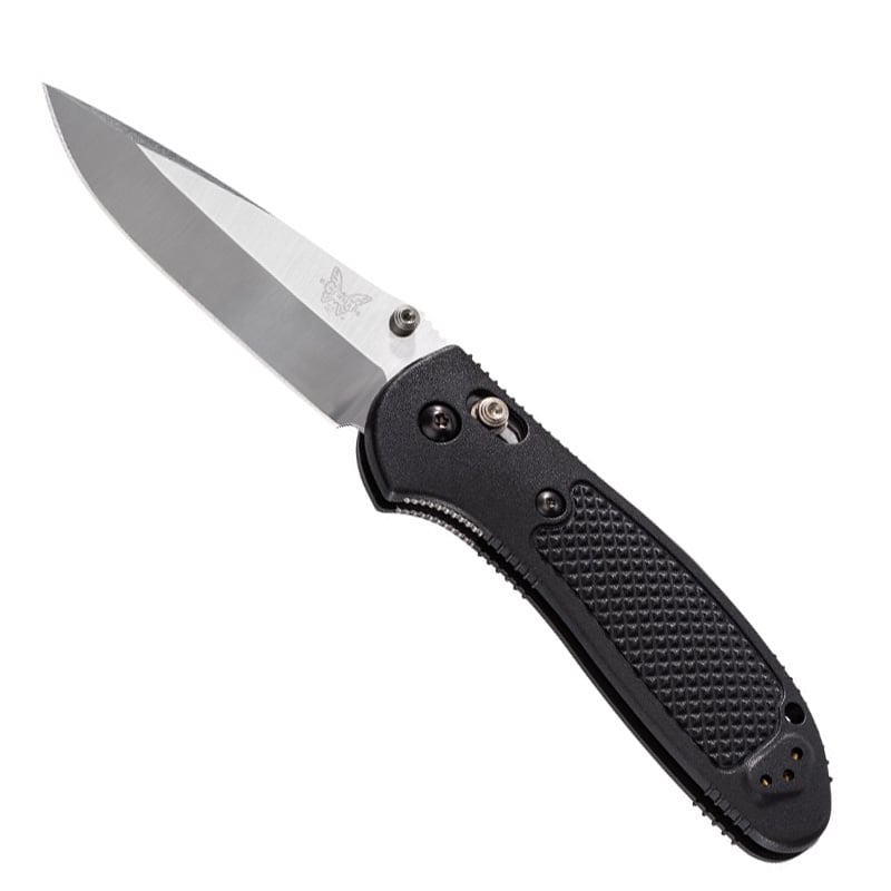 Benchmade 551 Griptilian Satin, Plain Edge with Black Handle Benchmade