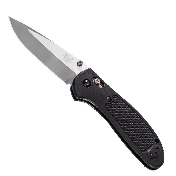 Benchmade 551 Griptilian Satin, Plain Edge with Black Handle Benchmade