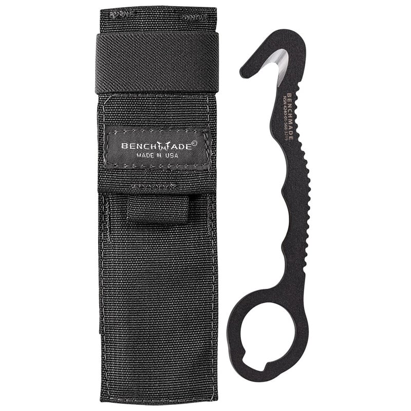 Benchmade 8 BLKW Safety Cutter & Rescue Hook - Extreme Outfitters