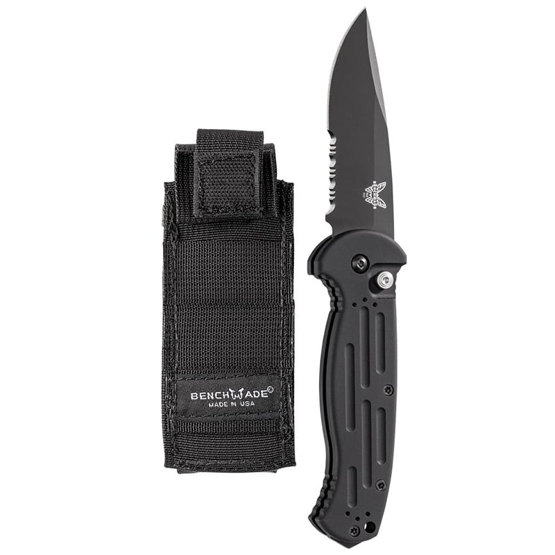 Benchmade AFO II Black Serrated Edge - Extreme Outfitters