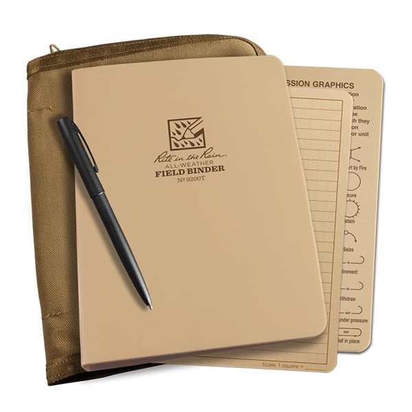 1/2" Tactical Ring Binder Kit- Universal Tan - Extreme Outfitters