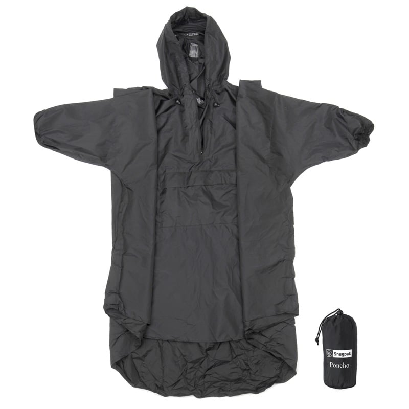Patrol Poncho Black - Extreme Outfitters