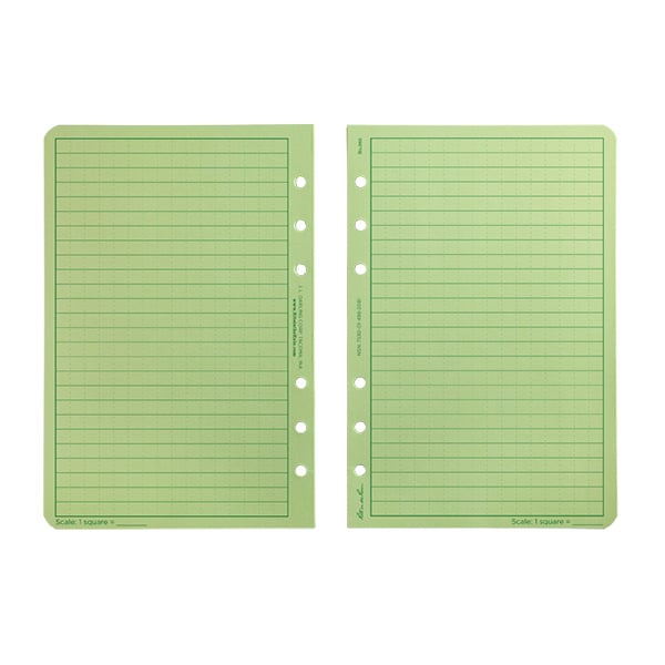 Universal Loose Leaf Olive Drab Front & Back