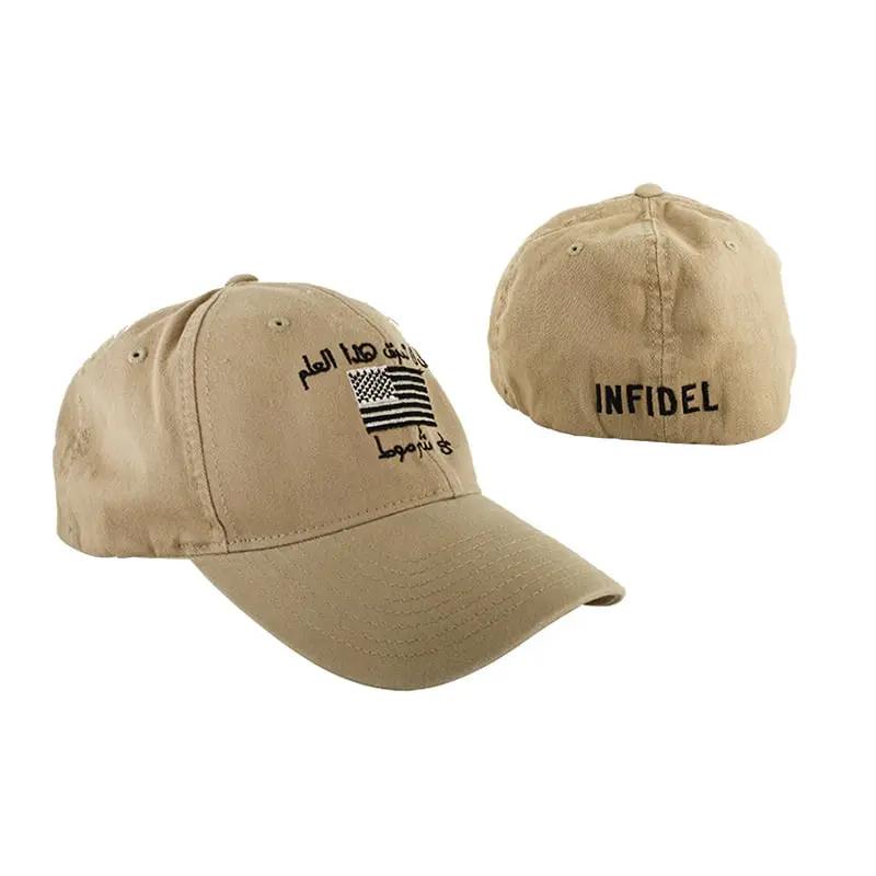 Infidel Flex Fit Hat - Tan/Black Extreme Outfitters