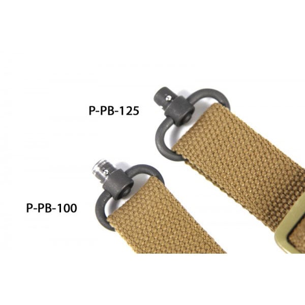 Blue Force Gear Push Button QD Sling Swivel 1.25in - Extreme Outfitters