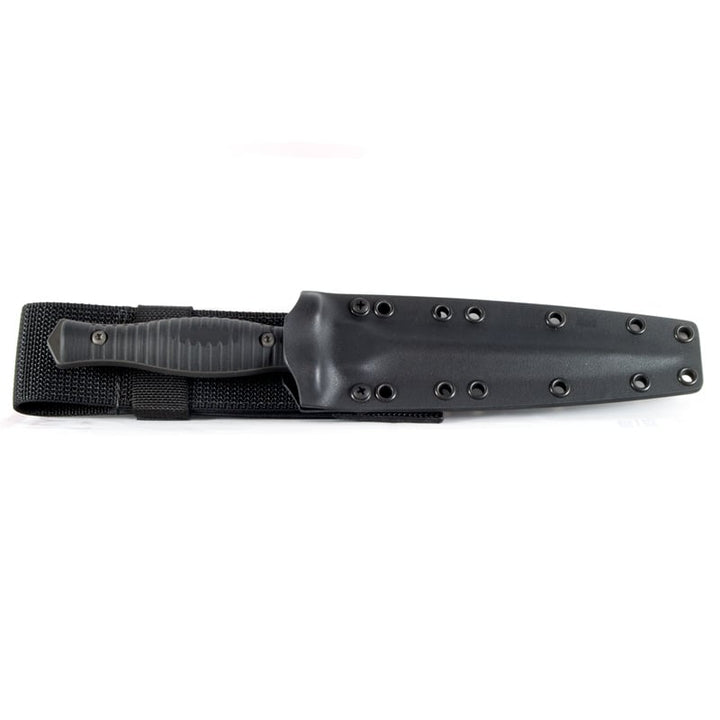 Spartan-George V-14 Dagger - Black Blade - Black Handle - Black Kydex Sheath - Extreme Outfitters