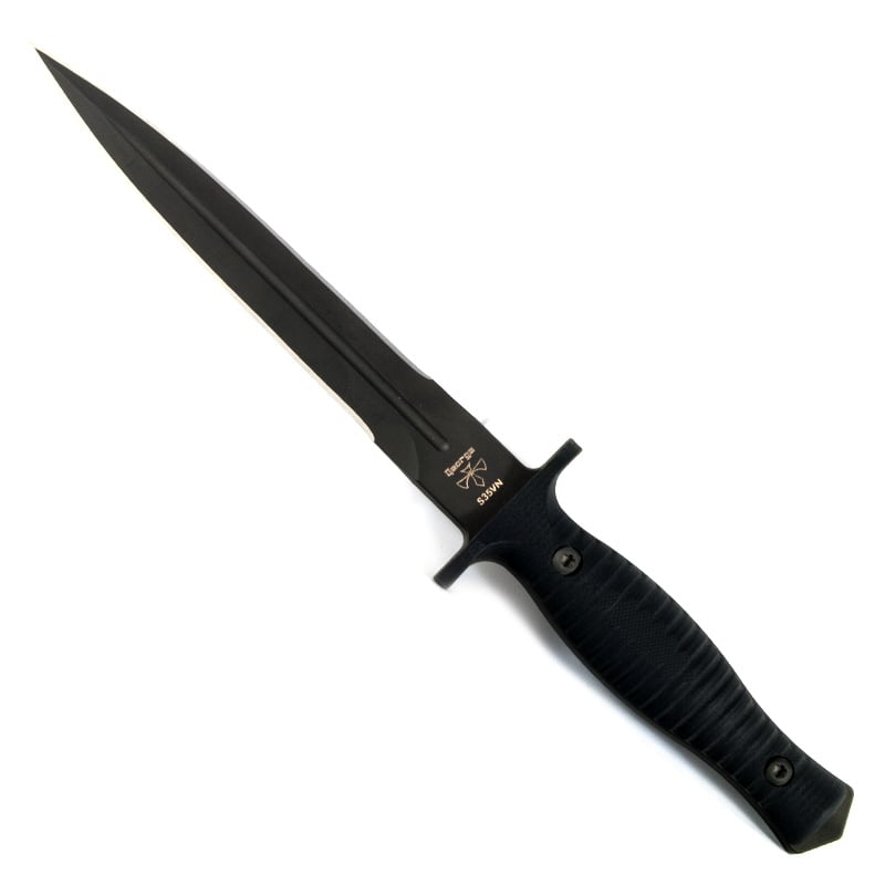 Spartan-George V-14 Dagger - Black Blade - Black Handle - Black Kydex Sheath - Extreme Outfitters