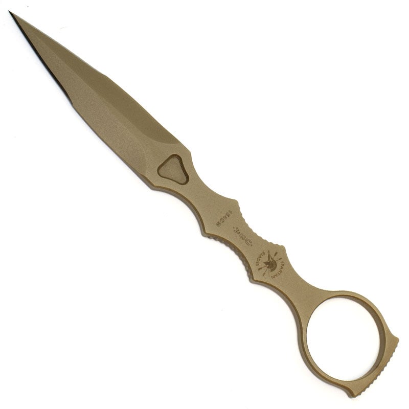 Spartan Blades CQB Tool - FDE with Tan Kydex Sheath - Extreme Outfitters