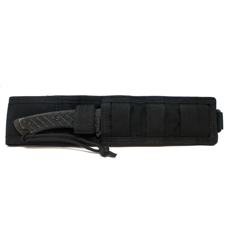Spartan Blades Horkos - Combat /Utility Knife - Black Blade - Black Handle - Black Nylon Sheath - Extreme Outfitters