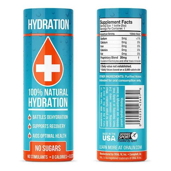 ORAL I.V. 2oz Daily Hydration Shot - Individual ORAL IV