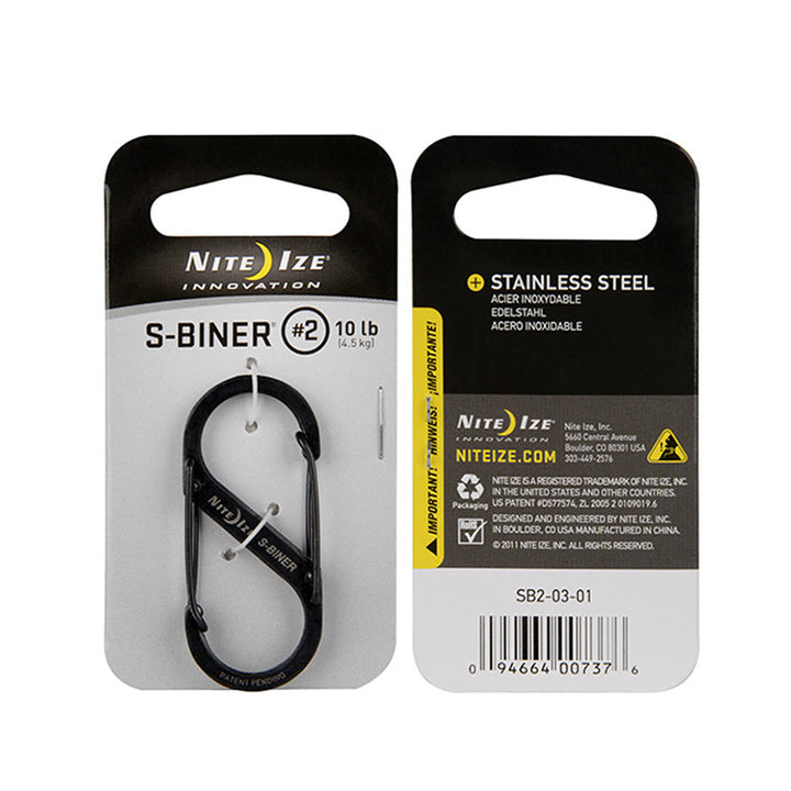 S-Biner #2 - Black - Extreme Outfitters