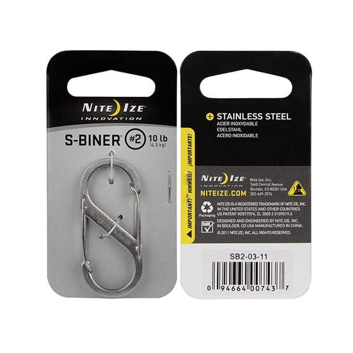 S-Biner #2 - Stainless - Extreme Outfitters
